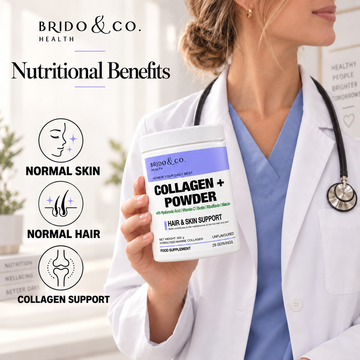 Hydrolysed Marine Collagen PLUS