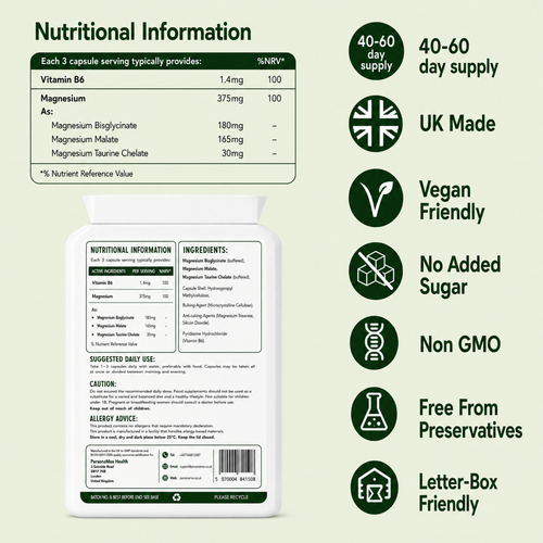 Magnesium 3-in-1 Complex with Vitamin B6