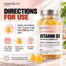 Vitamin D3 1000 I.U. (25 mcg) Gummies