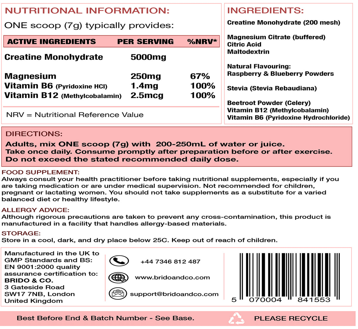 Creatine Monohydrate Complex 200-mesh